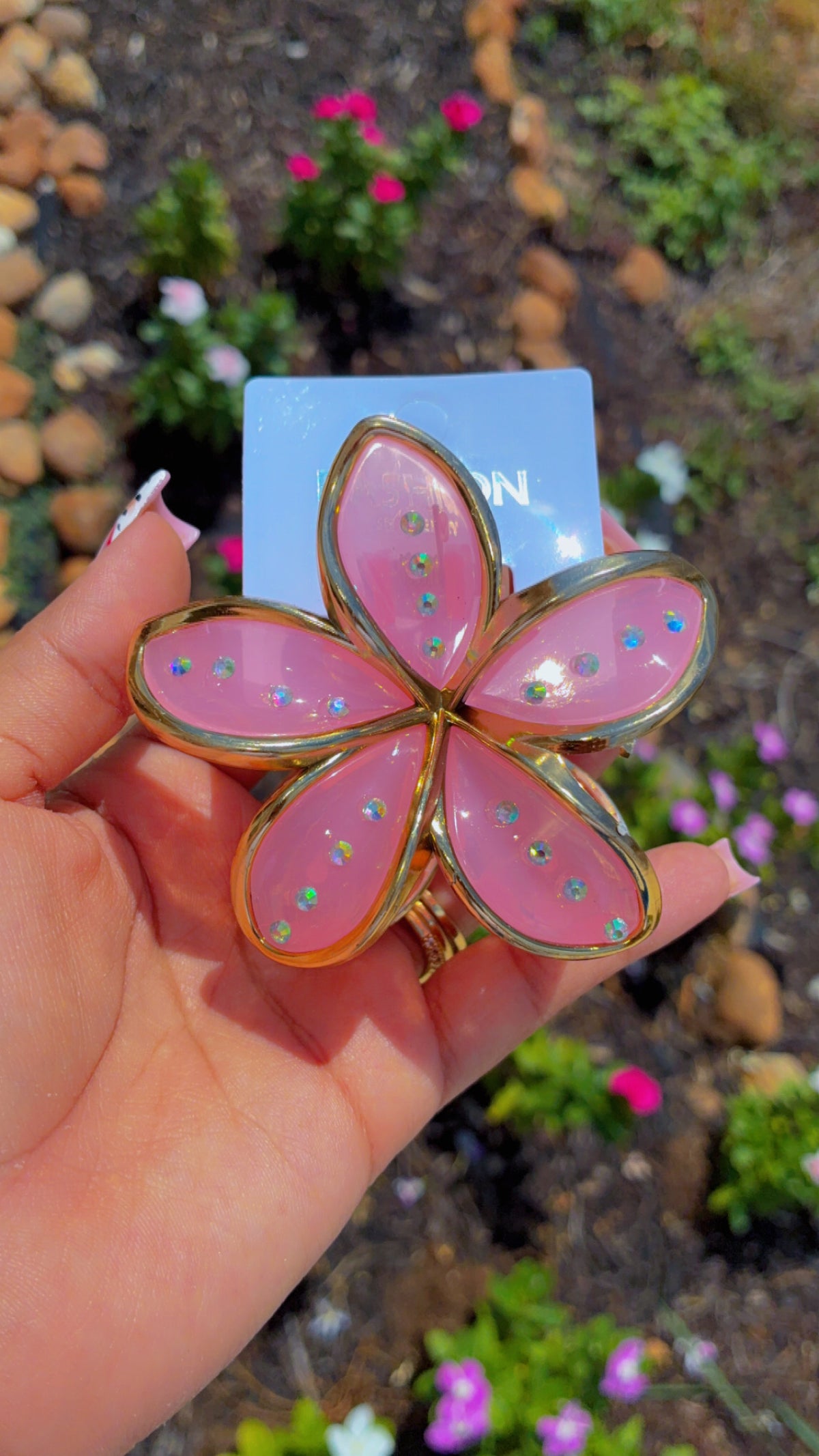Hibiscus Flower Clip (choose color)