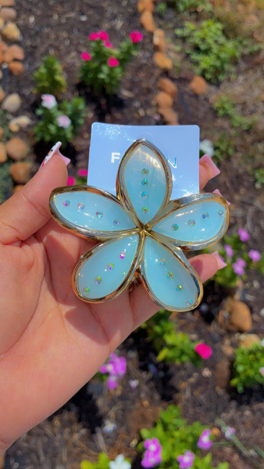 Hibiscus Flower Clip (choose color)